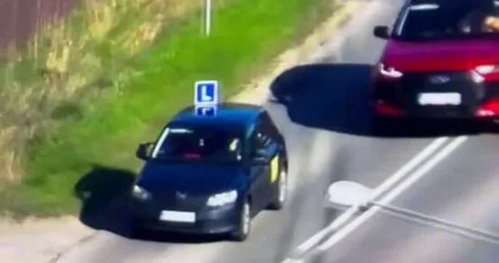 В Польше водителей начали ловить дронами ВИДЕО