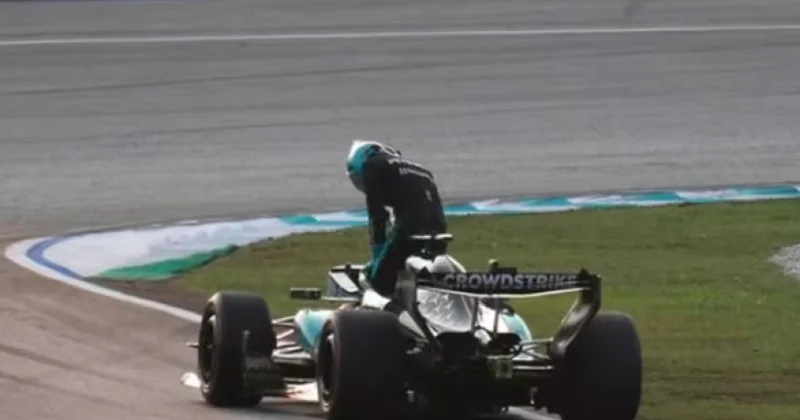 “Mercedes” pilotu növbəti yarışına sonuncu sıradan başlaya bilər