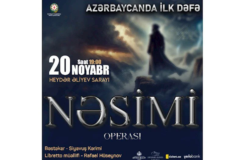 Azərbaycanda ilk dəfə “Nəsimi” operası təqdim olunacaq