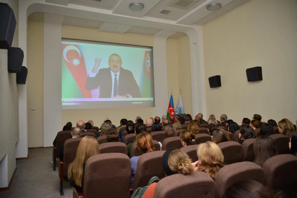 Qusarda Azərbaycançılıq ideologiyası multikultural və mənəvi dəyərlər sistemindəmövzusunda konfrans keçirilib