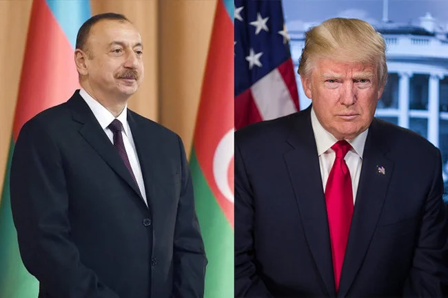 İlham Əliyev Donald Trampı təbrik etdi