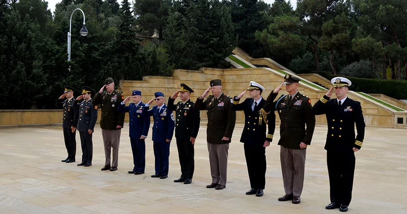 ABŞ ın Oklahoma Milli Qvardiyasının nümayəndə heyəti Bakıda FOTO