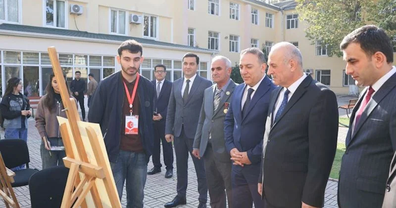 Mingəçevir Dövlət Universitetində Zəfər Günü coşqusu Fotolar