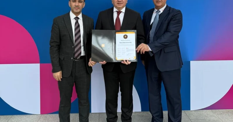Bakı Dövlət Universitetinə “QS 5 Stars” mükafatı təqdim edilib