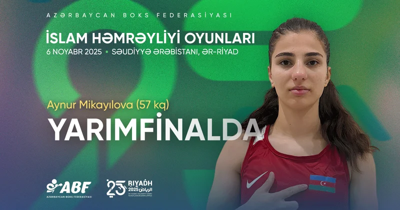 Boksçumuzun İsalam Oyunlarında qələbəsi