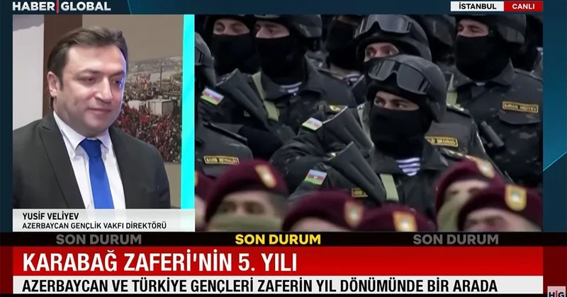 Azərbaycan və Türkiyə gəncləri Qarabağ zəfərini birlikdə qeyd ediblər VİDEO