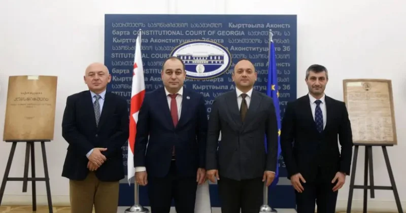Gürcüstan Konstitusiya Məhkəməsinin nümayəndə heyəti Azərbaycana səfər edəcək