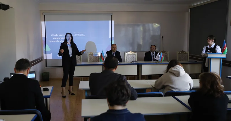 Gəncə Dövlət Universitetində seminar keçirilib FOTO