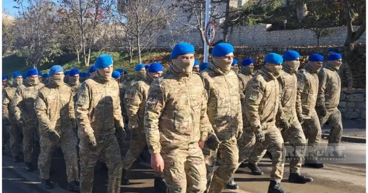 Торжественный марш в Шуше: город отмечает День Победы