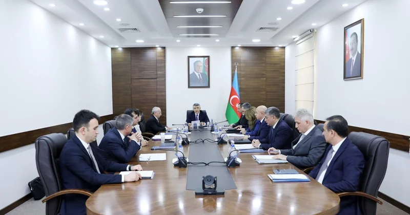 İnam Kərimov Məhkəmə Hüquq Şurasını topladı FOTOLAR