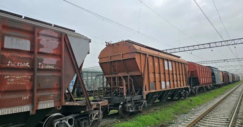 Поезд с казахстанским зерном отправлен из Азербайджана в Армению Minval Politika