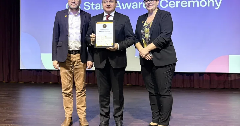 Bakı Dövlət Universitetinə “QS 5 Stars” mükafatı təqdim edildi FOTO