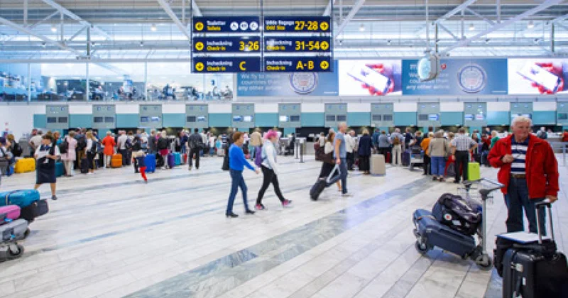 Дроны над еще одним европейским аэропортом