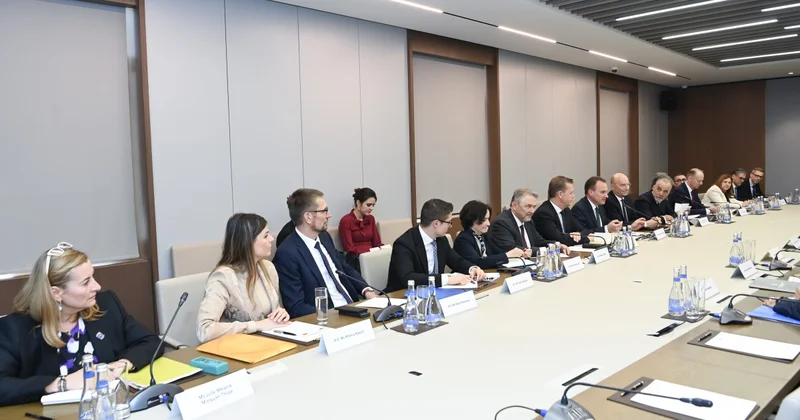 Ceyhun Bayramov NATO nümayəndə heyəti ilə görüşüb