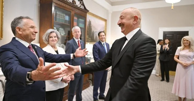 Trampın xüsusi nümayəndəsi İlham Əliyevdən danışdı Heyrətamiz liderdir (VİDEO)