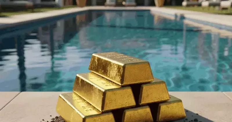 Hovuz tikmək istədi, sərvət tapdı: Bağçasından 800 min dollarlıq qızıl çıxdı