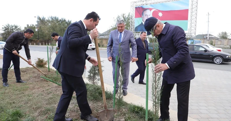 Neftçalada Zəfər Gününə həsr olunmuş silsilə tədbirlər keçirildi Fotolar