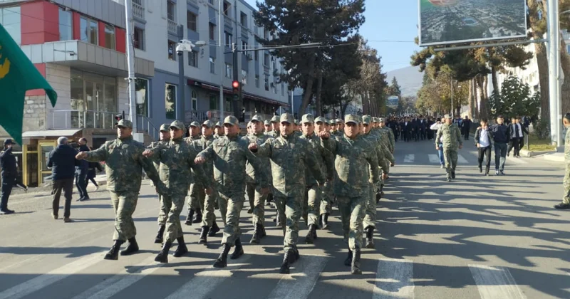 Xankəndidə Zəfər yürüşü