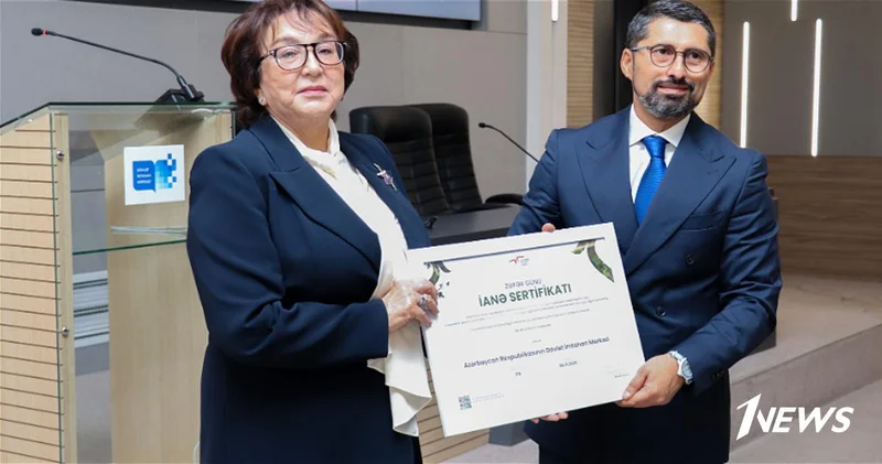 Государственный экзаменационный центр пожертвовал Фонду Возрождения Карабаха 318 деревьев в поддержку озеленения Карабаха