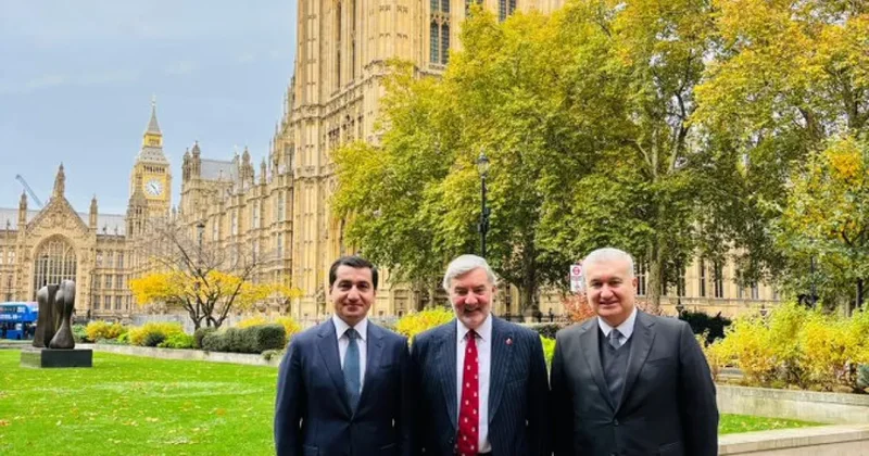 Хикмет Гаджиев встретился с торговым представителем Великобритании лордом Алдердейсом