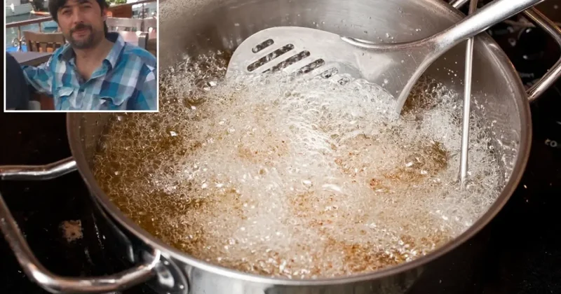 Ərinin üzərinə qaynar yağ töküb öldürdü İstanbulda dəhşət