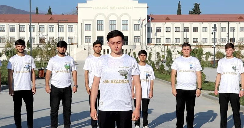 Qarabağ Universitetinin tələbələrindən nümunəvi addım FOTOLAR