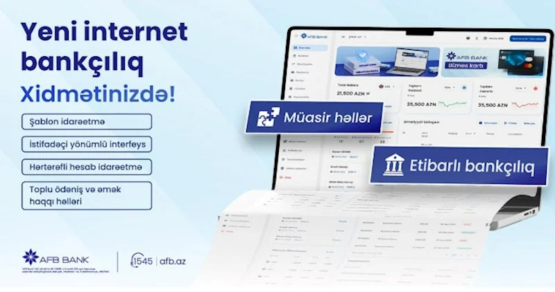 AFB Bankdan Yeni İnternet Bankçılıq