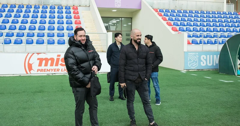 FIFA lisenziyalı agent və skautlar “Sumqayıt” klubunun qonağı olublar FOTO