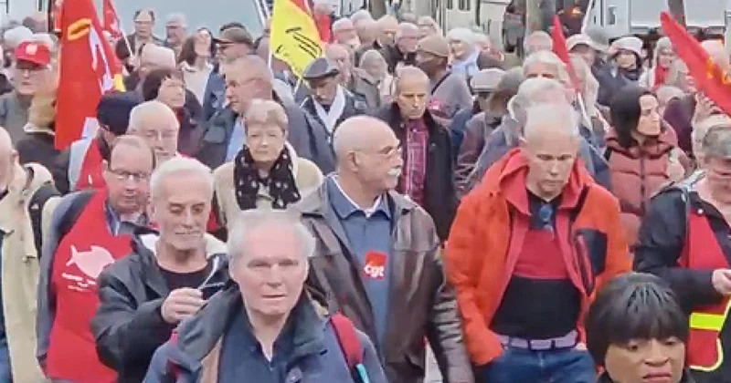 Пенсионеры вышли протестовать ВИДЕО