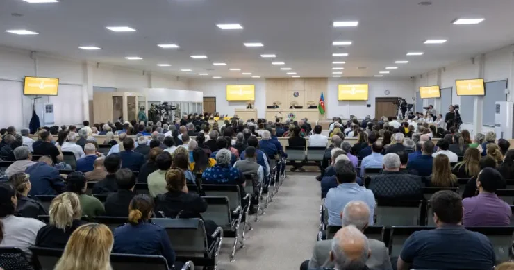 Məhkəmədə həbsdə olan ermənilərlə bağlı sübutlar elan olundu