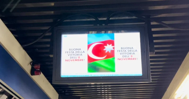 Romanın metro stansiyalarında Zəfər Günü ilə bağlı videoçarx yayımlanır