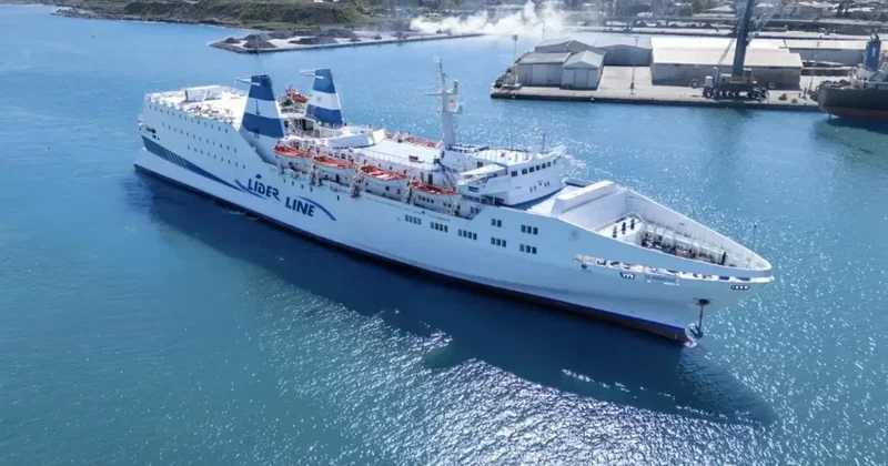 Türkiyədən Rusiyaya uzun fasilədən sonra ilk bərə gedib VİDEO FOTO