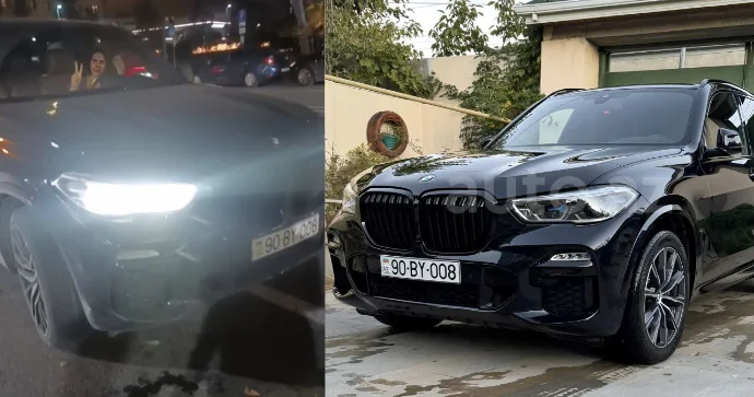 Ağ Şəhərdə “BMW” sürücüsü motosikleti vuraraq yerə yıxdı, “Zor edirəm, çək” dedi VİDEO