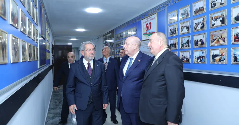 Ankara Universitetinin rektoru Kooperasiya Universitetində olub