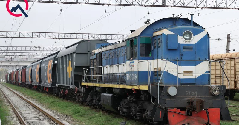 Ermənistana buğda aparan qatar yola düşdü Video Yenilənib