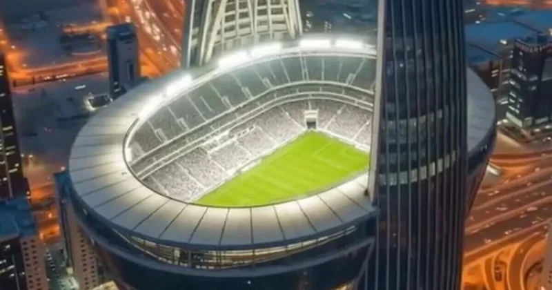 В Эр Рияде построят уникальную арену на высоте 350 метров