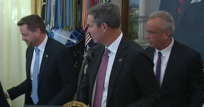 ЧП на пресс конференции Трампа ВИДЕО