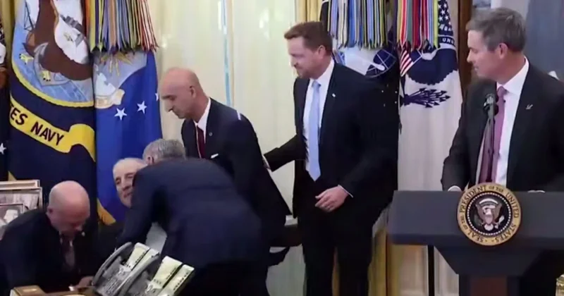 Переполох в Белом доме: внезапный обморок сорвал мероприятие с участием Трампа Minval Politika