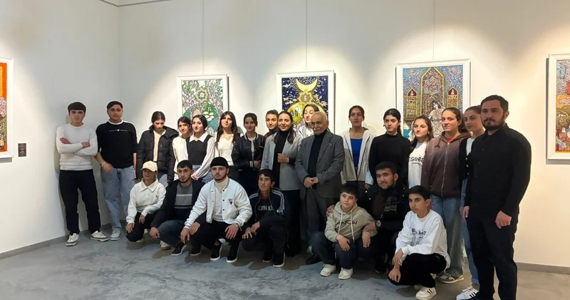 В Болнисском музее открылась выставка народного художника Азербайджана Арифа Гусейнова (ФОТО)