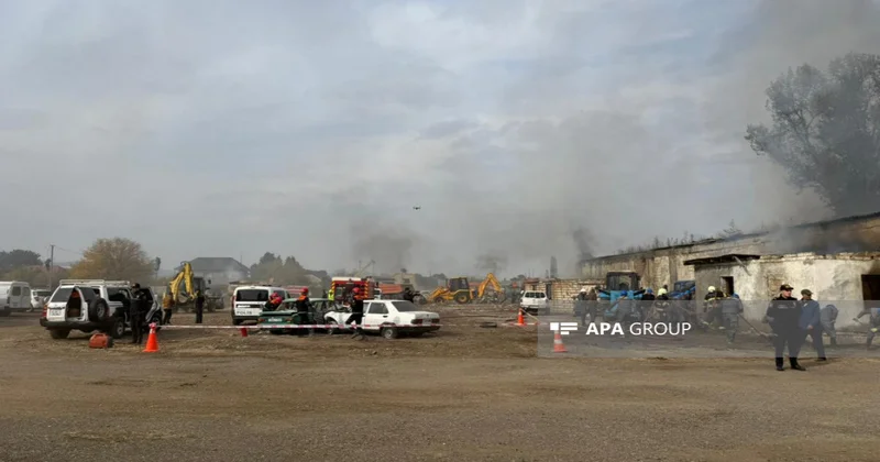 FHN in Gəncə Regional Mərkəzi kompleksi mülki müdafiə təlimi təşkil edib FOTO