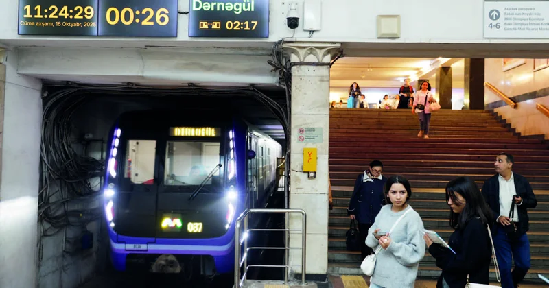 Bakı Metropoliteni paytaxtın yeraltı polad magistralı