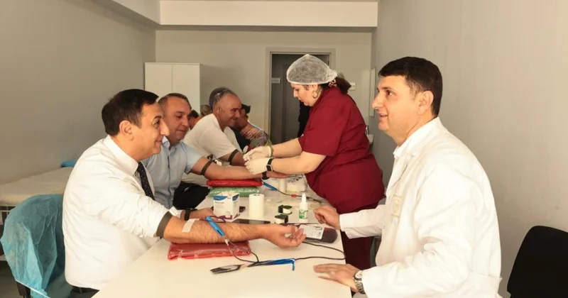 Минздрав организовал в Лачине акцию добровольной сдачи крови