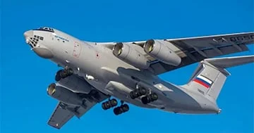 Sudanda Rusiya heyətinin olduğu İl 76 təyyarəsi vurulub...