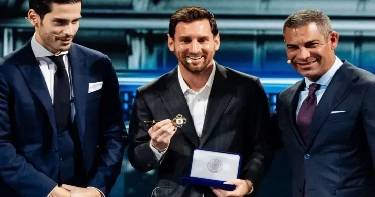 Messi Mayamidə qeyri adi mükafat aldı