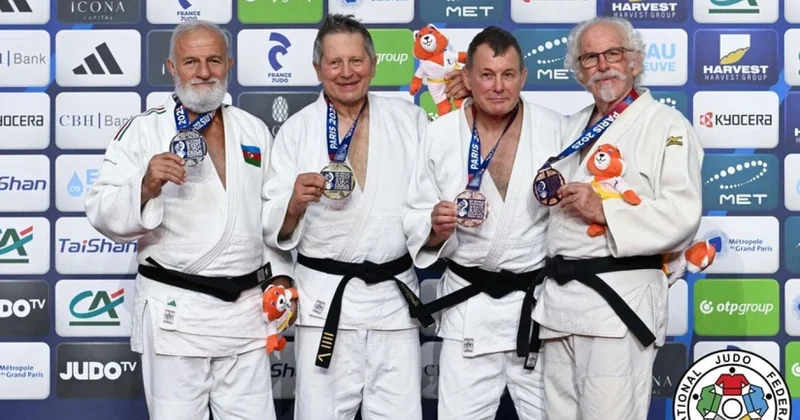 Veteran cüdoçularımız dünya çempionatını 6 medalla tamamladılar