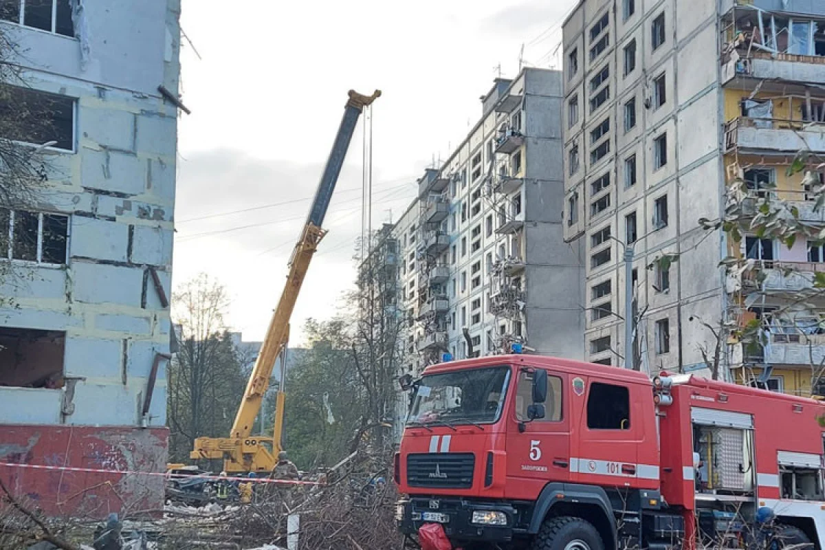 Rusiya ordusu Zaporojye vilayətinə zərbə endirib