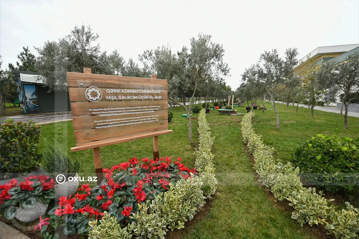 Bakıda Qərbi Azərbaycan parkı yaradılacaq