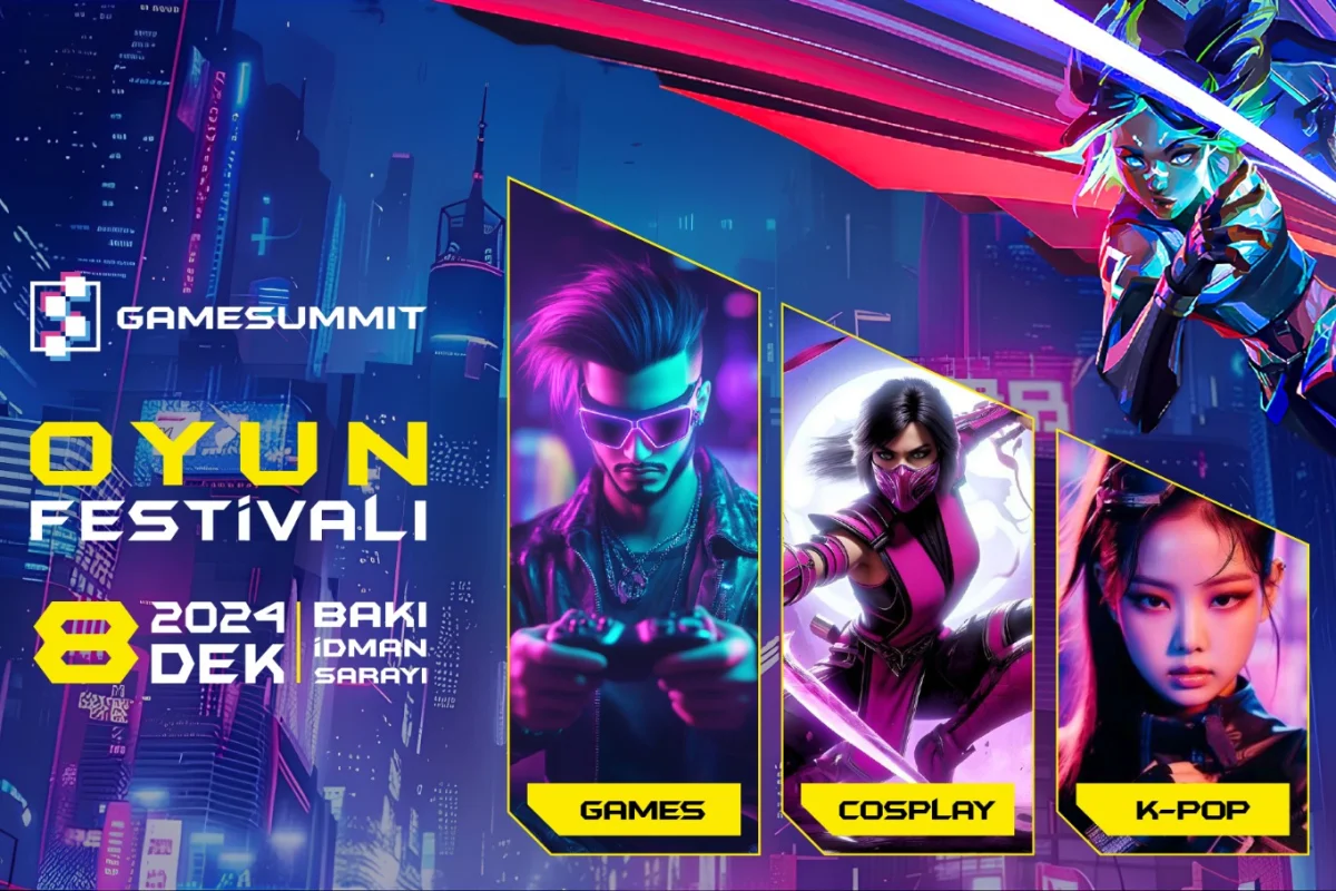 Gamesummit Winter Edition 2024 в Баку 8 декабря во Дворце спорта Haqqin