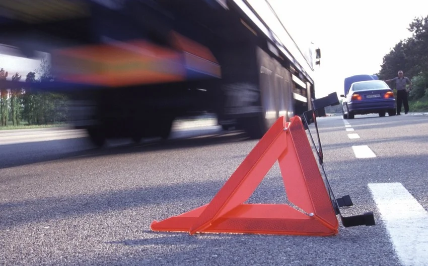 Bakıda yol qəzası: Xəsarət alan var