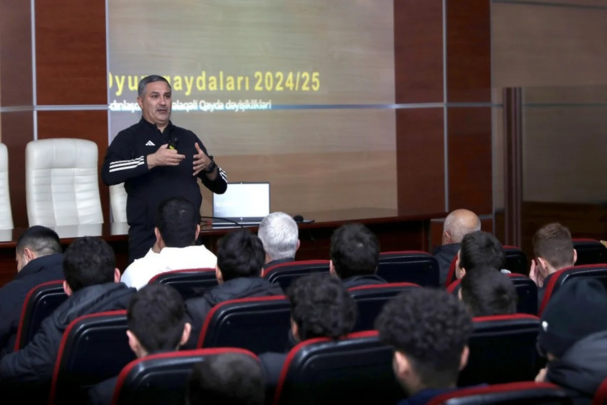 Qarabağın akademiyasının komandaları üçün seminar təşkil olunub